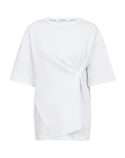 Co´Couture - MedaxCC Asym T-shirt - White